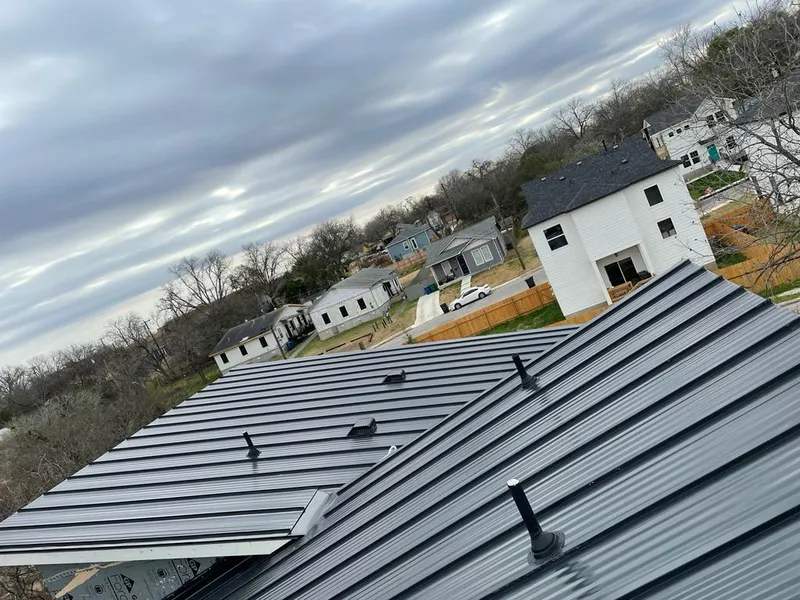 Standing seam metal roof panels with vents for Skylight Repair in Hammonton